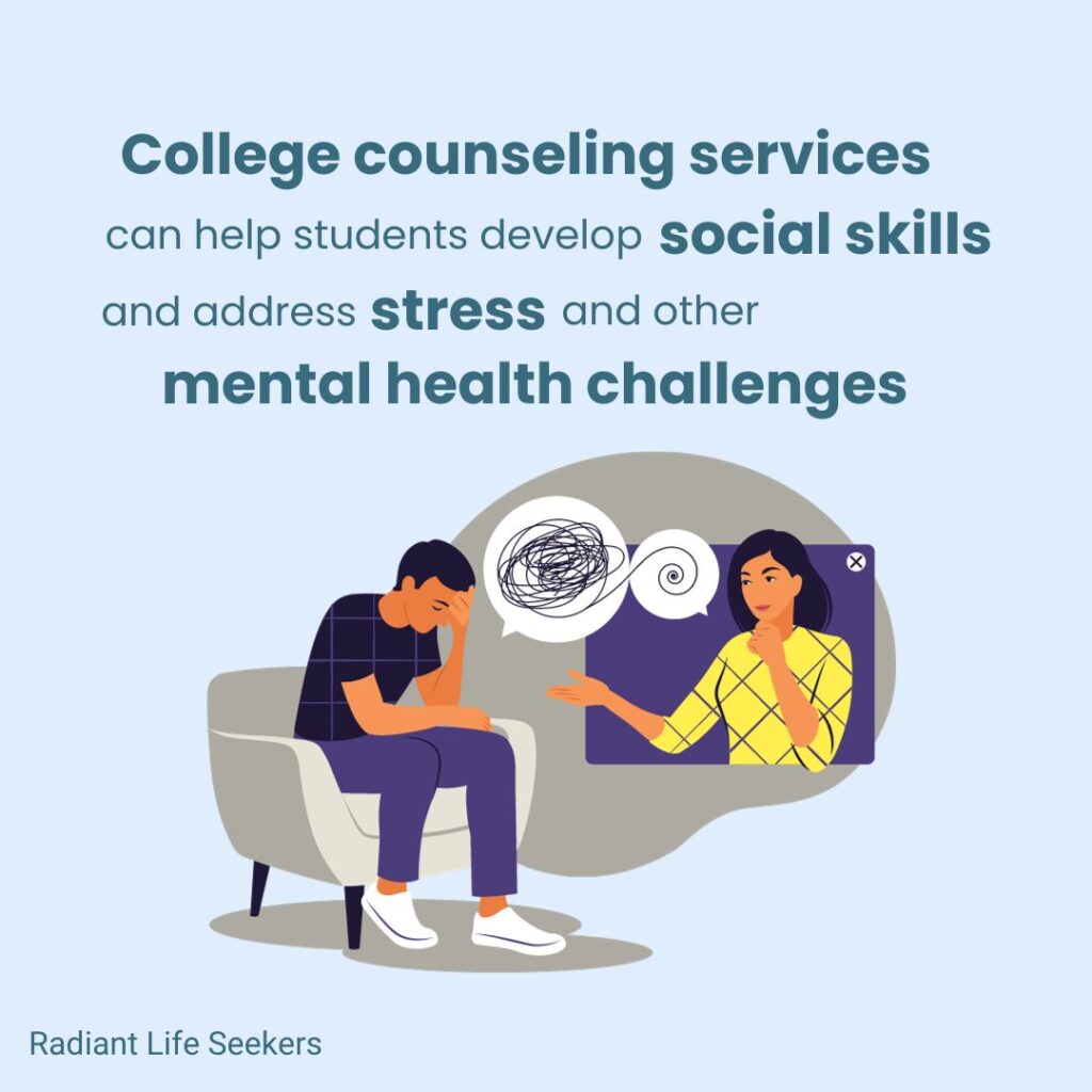 College counseling helps reduce student stress