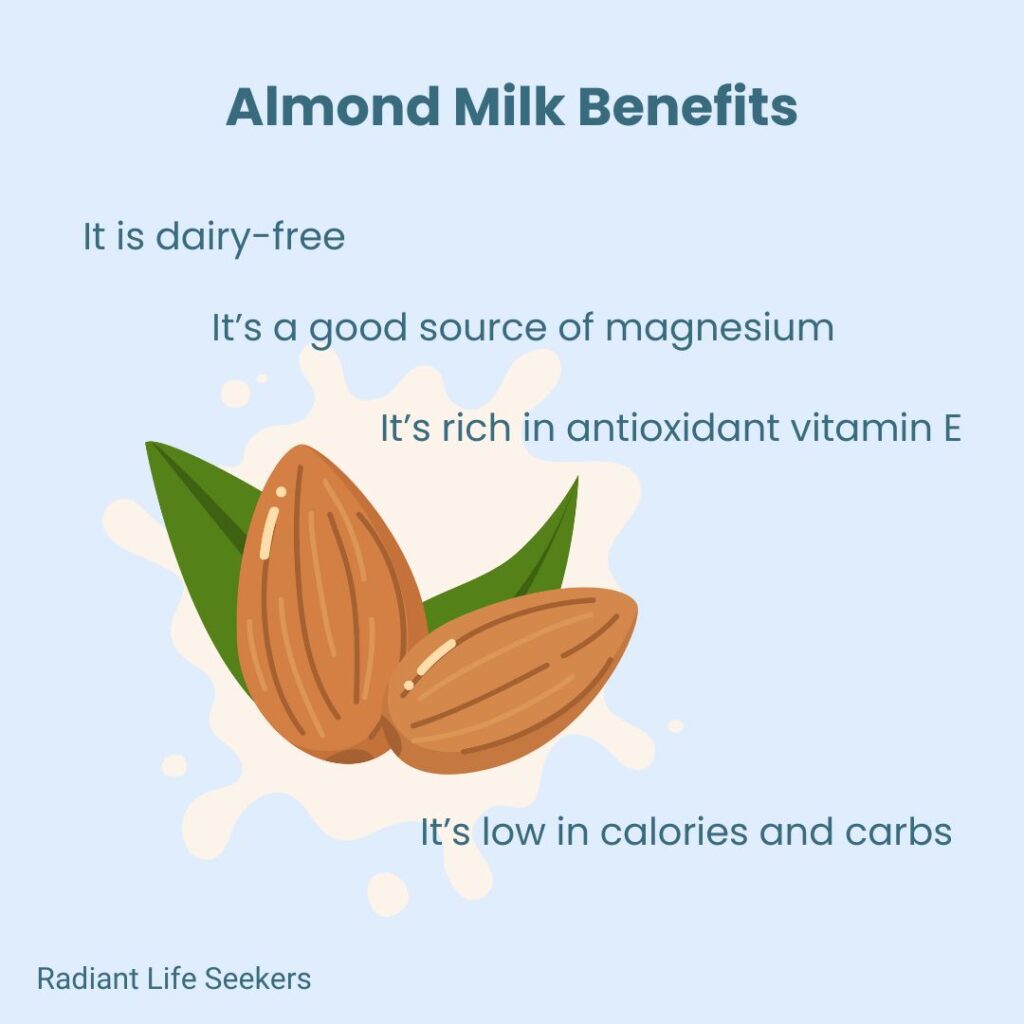 Almond milk health benefits
