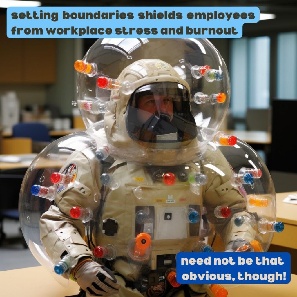 boundaries at workplace reduces stress