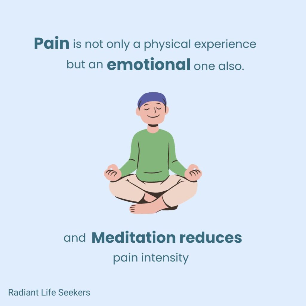 meditation manages joint pain