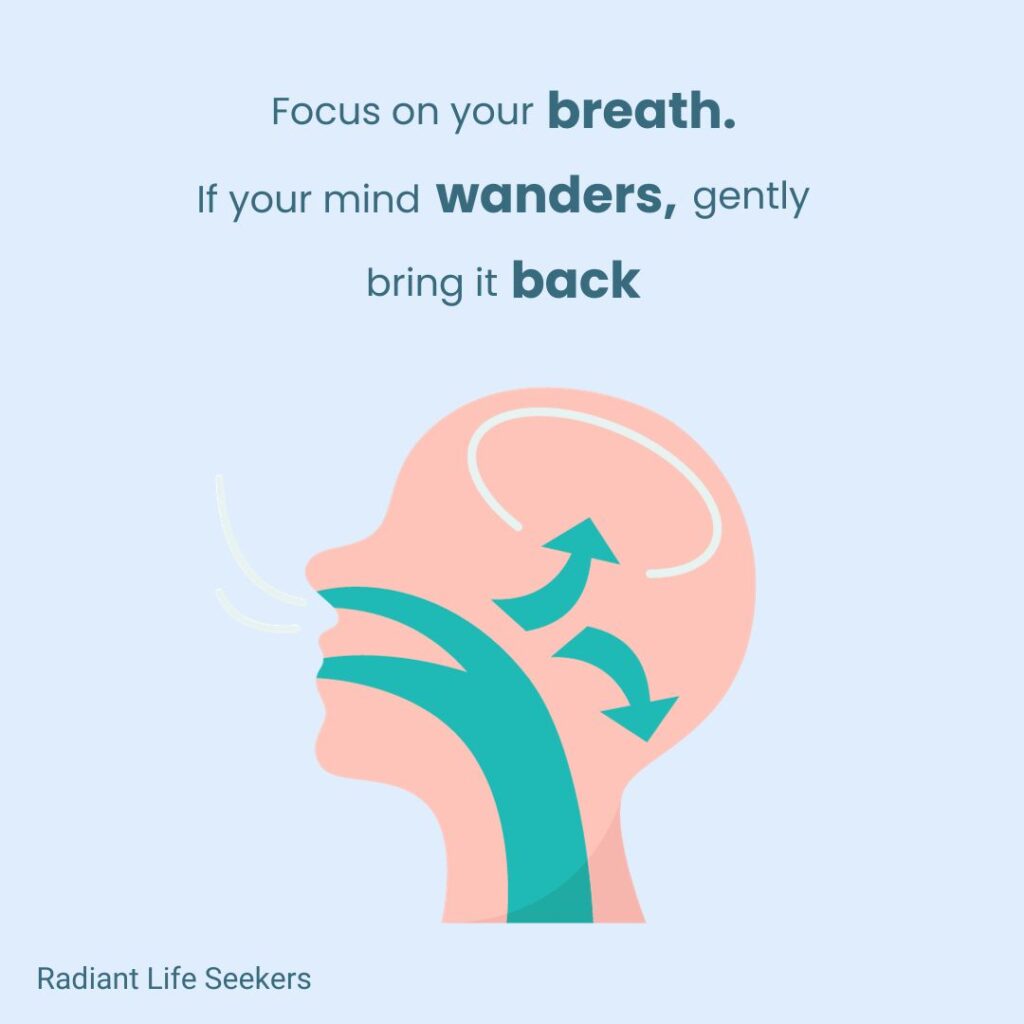 focus on your breath reduce stress