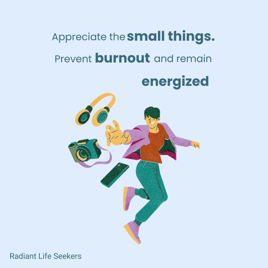 reduce burnout and feel energized