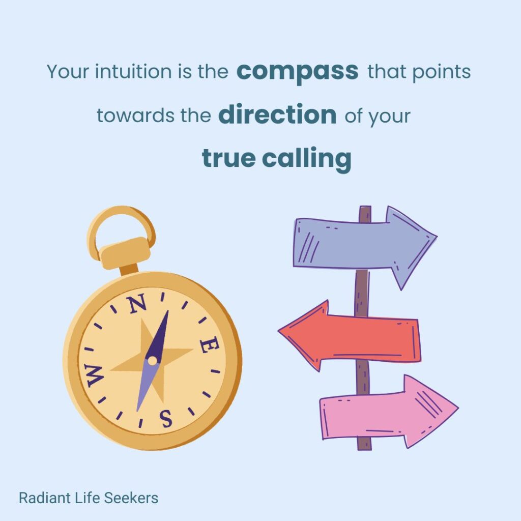 intuition for true calling